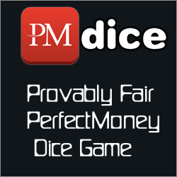 PerfectMoney Dice Game